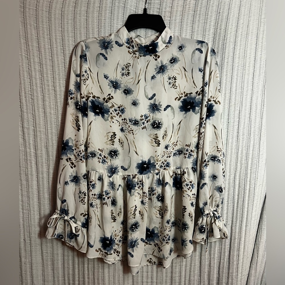 Floral Print Women's Top